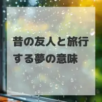 昔の友人と旅行する夢のサムネイル画像