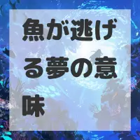 魚が逃げる夢のサムネイル画像