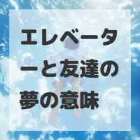 エレベーターと友達の夢のサムネイル画像