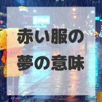 赤い服の夢のサムネイル画像