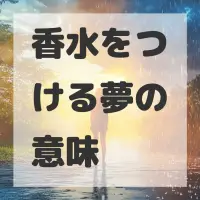 香水をつける夢のサムネイル画像