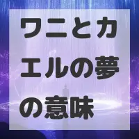 ワニとカエルの夢のサムネイル画像