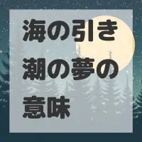 海の引き潮の夢のサムネイル画像