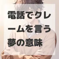 電話でクレームを言う夢のサムネイル画像