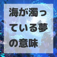 海が濁っている夢のサムネイル画像