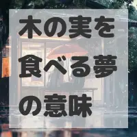 木の実を食べる夢のサムネイル画像