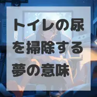トイレの尿を掃除する夢のサムネイル画像