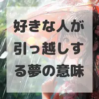 好きな人が引っ越しする夢のサムネイル画像