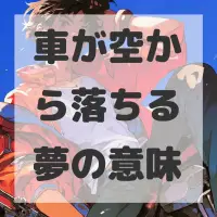 車が空から落ちる夢のサムネイル画像