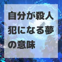 自分が殺人犯になる夢のサムネイル画像