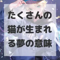 たくさんの猫が生まれる夢のサムネイル画像