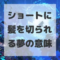 ショートに髪を切られる夢のサムネイル画像