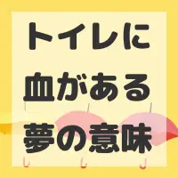 トイレに血がある夢のサムネイル画像