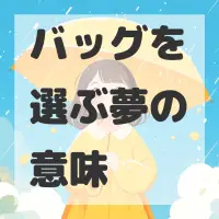 バッグを選ぶ夢のサムネイル画像
