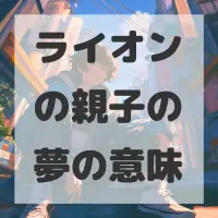 ライオンの親子の夢のサムネイル画像