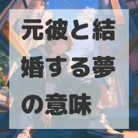 元彼と結婚する夢のサムネイル画像