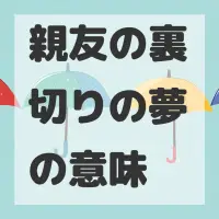 親友の裏切りの夢のサムネイル画像
