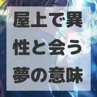 屋上で異性と会う夢のサムネイル画像