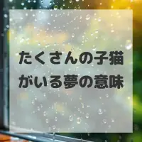 たくさんの子猫がいる夢のサムネイル画像