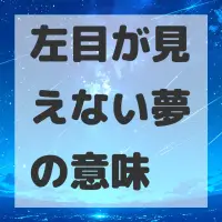 左目が見えない夢のサムネイル画像
