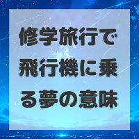 修学旅行で飛行機に乗る夢のサムネイル画像