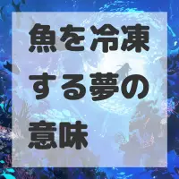 魚を冷凍する夢のサムネイル画像