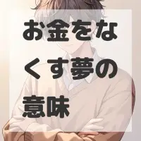 お金をなくす夢のサムネイル画像
