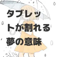 タブレットが割れる夢のサムネイル画像
