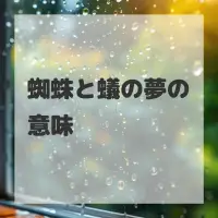蜘蛛と蟻の夢のサムネイル画像