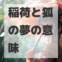 稲荷と狐の夢のサムネイル画像