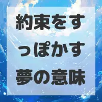 約束をすっぽかす夢のサムネイル画像