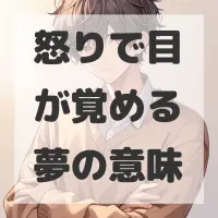 怒りで目が覚める夢のサムネイル画像