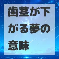 歯茎が下がる夢のサムネイル画像
