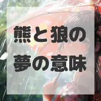 熊と狼の夢のサムネイル画像
