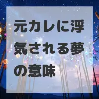 元カレに浮気される夢のサムネイル画像