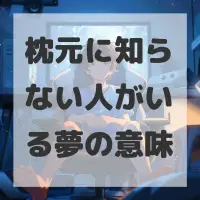 枕元に知らない人がいる夢のサムネイル画像