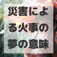 災害による火事の夢のサムネイル画像