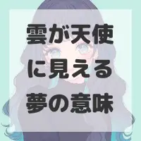 雲が天使に見える夢のサムネイル画像