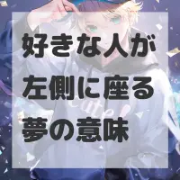 好きな人が左側に座る夢のサムネイル画像