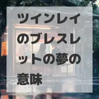 ツインレイのブレスレットの夢のサムネイル画像