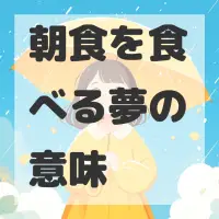 朝食を食べる夢のサムネイル画像