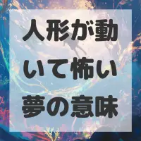 人形が動いて怖い夢のサムネイル画像