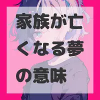 家族が亡くなる夢のサムネイル画像