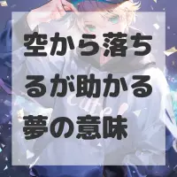 空から落ちるが助かる夢のサムネイル画像
