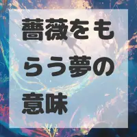薔薇をもらう夢のサムネイル画像