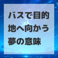 バスで目的地へ向かう夢のサムネイル画像