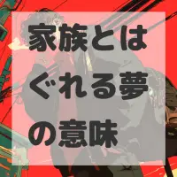 家族とはぐれる夢のサムネイル画像
