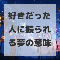 好きだった人に振られる夢のサムネイル画像