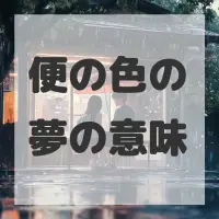 便の色の夢のサムネイル画像