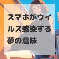 スマホがウイルス感染する夢のサムネイル画像
